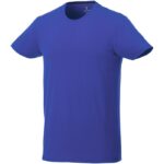 MPG115144 camisetade manga corta organica para hombre azul punto de jersey sencillo 95 algodon organ 1