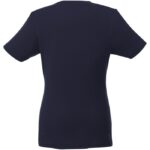 MPG115152 camisetade manga corta organica para mujer azul punto de jersey sencillo 95 algodon organi 3