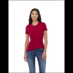 MPG115152 camisetade manga corta organica para mujer azul punto de jersey sencillo 95 algodon organi 4