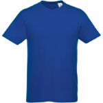 MPG115164 camiseta de manga corta para hombre azul punto de jersey sencillo 100 algodon bci 150 gm2 2