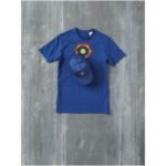 MPG115164 camiseta de manga corta para hombre azul punto de jersey sencillo 100 algodon bci 150 gm2 5