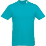 MPG115166 camiseta de manga corta para hombre azul punto de jersey sencillo 100 algodon bci 150 gm2 2