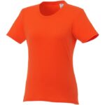 MPG115182 camiseta de manga corta para mujer heros naranja punto de jersey sencillo 100 algodon bci 1