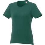 MPG115187 camiseta de manga corta para mujer heros verde punto de jersey sencillo 100 algodon bci 15 1