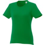 MPG115189 camiseta de manga corta para mujer heros verde punto de jersey sencillo 100 algodon bci 15 1