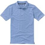 MPG115204 polo de manga corta para hombre azul punto pique 100 algodon bci 200 gm2 2