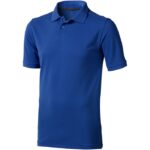 MPG115205 polo de manga corta para hombre azul punto pique 100 algodon bci 200 gm2 1