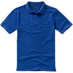 MPG115205 polo de manga corta para hombre azul punto pique 100 algodon bci 200 gm2 2