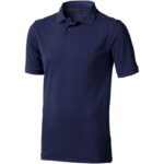 MPG115206 polo de manga corta para hombre azul punto pique 100 algodon bci 200 gm2 1