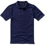 MPG115206 polo de manga corta para hombre azul punto pique 100 algodon bci 200 gm2 2