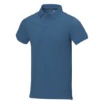 MPG115208 polo de manga corta para hombre azul punto pique 100 algodon bci 200 gm2 1