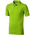 MPG115210 polo de manga corta para hombre verde punto pique 100 algodon bci 200 gm2 1