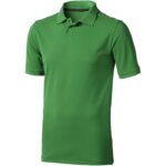 MPG115211 polo de manga corta para hombre verde punto pique 100 algodon bci 200 gm2 1