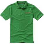 MPG115211 polo de manga corta para hombre verde punto pique 100 algodon bci 200 gm2 2