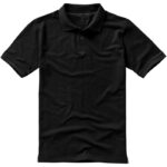 MPG115216 polo de manga corta para hombre negro punto pique 100 algodon bci 200 gm2 2