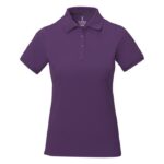 MPG115224 polo de manga corta para mujer purpura punto pique 100 algodon 200 gm2 3