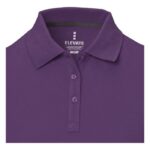 MPG115224 polo de manga corta para mujer purpura punto pique 100 algodon 200 gm2 5