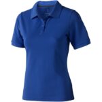 MPG115226 polo de manga corta para mujer azul punto pique 100 algodon 200 gm2 1