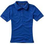 MPG115226 polo de manga corta para mujer azul punto pique 100 algodon 200 gm2 2