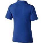 MPG115226 polo de manga corta para mujer azul punto pique 100 algodon 200 gm2 3