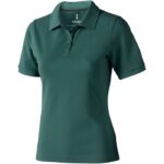 MPG115230 polo de manga corta para mujer verde punto pique 100 algodon 200 gm2 1