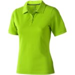 MPG115231 polo de manga corta para mujer verde punto pique 100 algodon 200 gm2 1