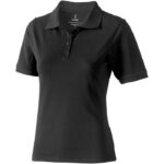 MPG115235 polo de manga corta para mujer gris punto pique 100 algodon 200 gm2 1