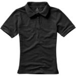 MPG115235 polo de manga corta para mujer gris punto pique 100 algodon 200 gm2 2
