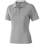 MPG115236 polo de manga corta para mujer gris punto pique 100 algodon 200 gm2 1