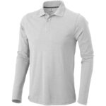 MPG115250 polo de manga larga para hombre gris punto pique 100 algodon bci 200 gm2 1