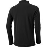 MPG115251 polo de manga larga para hombre negro punto pique 100 algodon bci 200 gm2 3