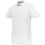 MPG115257 polo de manga corta para hombre blanco punto pique 100 algodon bci 180 gm2 1