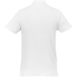 MPG115257 polo de manga corta para hombre blanco punto pique 100 algodon bci 180 gm2 3