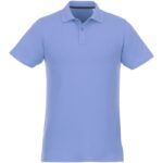 MPG115264 polo de manga corta para hombre azul punto pique 100 algodon bci 180 gm2 2