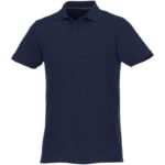 MPG115266 polo de manga corta para hombre azul punto pique 100 algodon bci 180 gm2 1