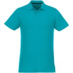 MPG115267 polo de manga corta para hombre azul punto pique 100 algodon bci 180 gm2 1