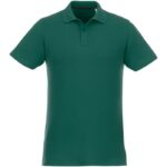 MPG115268 polo de manga corta para hombre verde punto pique 100 algodon bci 180 gm2 2
