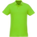 MPG115269 polo de manga corta para hombre verde punto pique 100 algodon bci 180 gm2 1