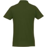 MPG115271 polo de manga corta para hombre verde punto pique 100 algodon bci 180 gm2 3