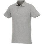 MPG115274 polo de manga corta para hombre gris punto pique 100 algodon bci 180 gm2 1