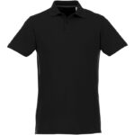 MPG115276 polo de manga corta para hombre negro punto pique 100 algodon bci 180 gm2 2