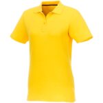 MPG115278 polo de manga corta para mujer amarillo punto pique 100 algodon bci 180 gm2 1