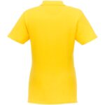 MPG115278 polo de manga corta para mujer amarillo punto pique 100 algodon bci 180 gm2 3