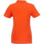 MPG115283 polo de manga corta para mujer naranja punto pique 100 algodon bci 180 gm2 3