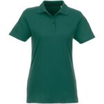 MPG115288 polo de manga corta para mujer verde punto pique 100 algodon bci 180 gm2 2