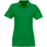 MPG115290 polo de manga corta para mujer verde punto pique 100 algodon bci 180 gm2 2