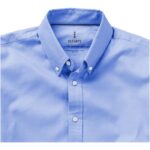 MPG115298 camisa tipo oxford de manga larga para hombre azul oxford 100 algodon 142 gm2 4