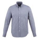 MPG115299 camisa tipo oxford de manga larga para hombre azul oxford 100 algodon 142 gm2 4