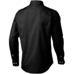 MPG115301 camisa tipo oxford de manga larga para hombre negro oxford 100 algodon 142 gm2 3
