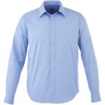 MPG115307 camisa de manga larga para hombre azul popelin 97 algodon 3 elastano 118 gm2 2